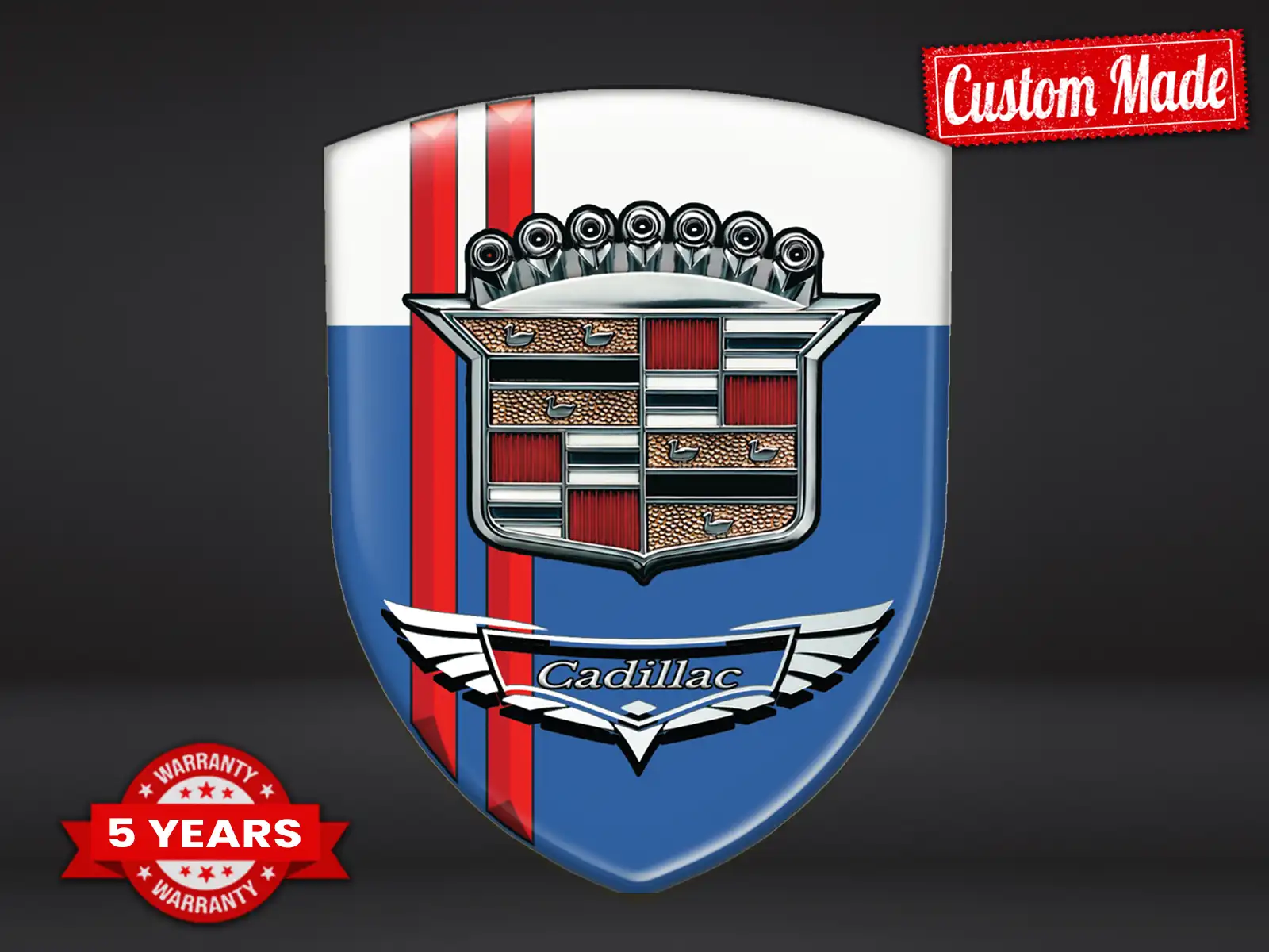 Cadillac Auto Fensteraufkleber Max Langlebig Stilvoll Pro ST